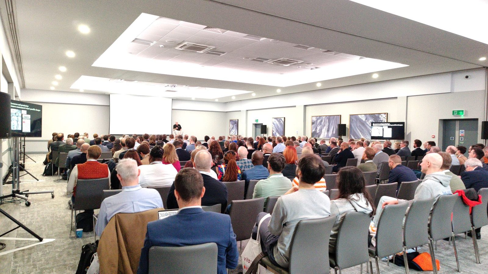 The EHRCON24 auditorium in Reading, November 2024