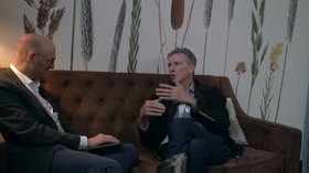 Still from the interview with Thomas Beale